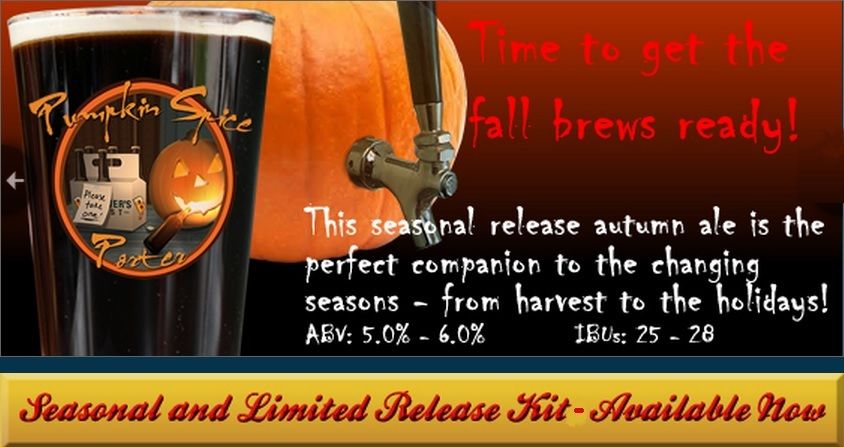 BEER KIT PUMPKIN SPICE PORTER MAKES 5 GALLONS BREWERS BEST INGREDIENT KIT #1062 - Image 5