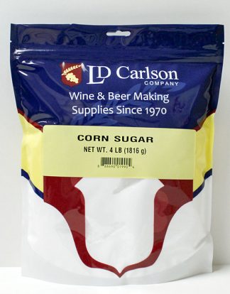 4LB CORN SUGAR DEXTROSE 4 POUND LB PRIMING SUGAR FOR WINE MAKING HOMEBREW SODA BEER