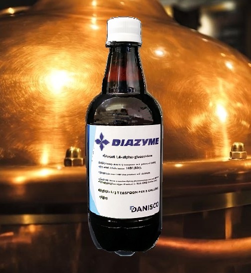 AGGRESSIVE LIQUID GLUCOAMYLASE AMYLASE ENZYME DIAZYME 4X - Converts All Starches to Sugars