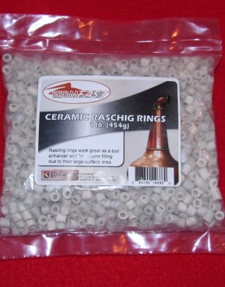 RASCHIG RINGS 1lb Ceramic Reflux Whiskey Still Packing and Boil Enhancer