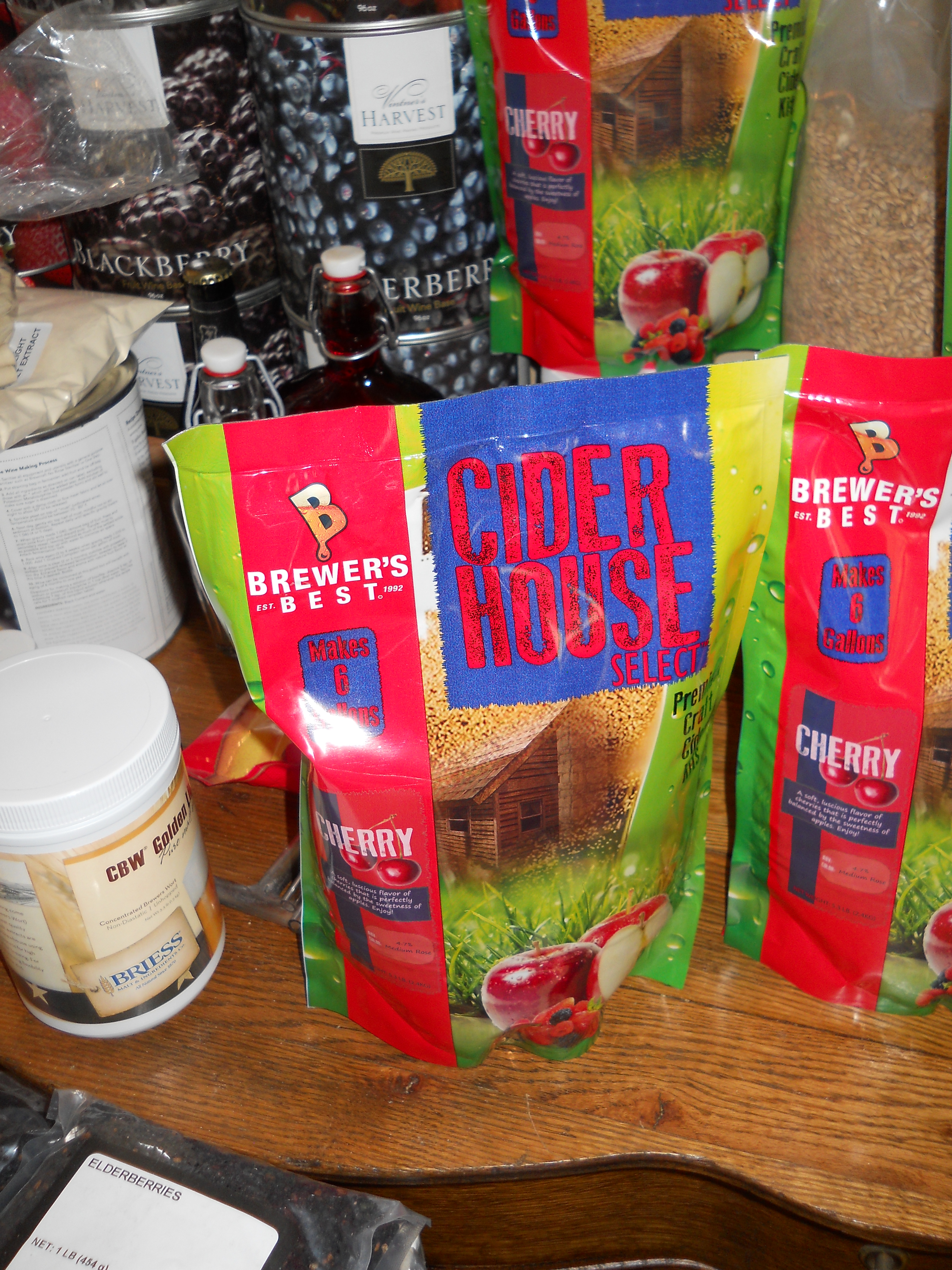 HARD CIDER KIT CHERRY APPLE CIDER HOUSE SELECT BREWERS BEST 5 or 6 GALLON KIT - Image 6