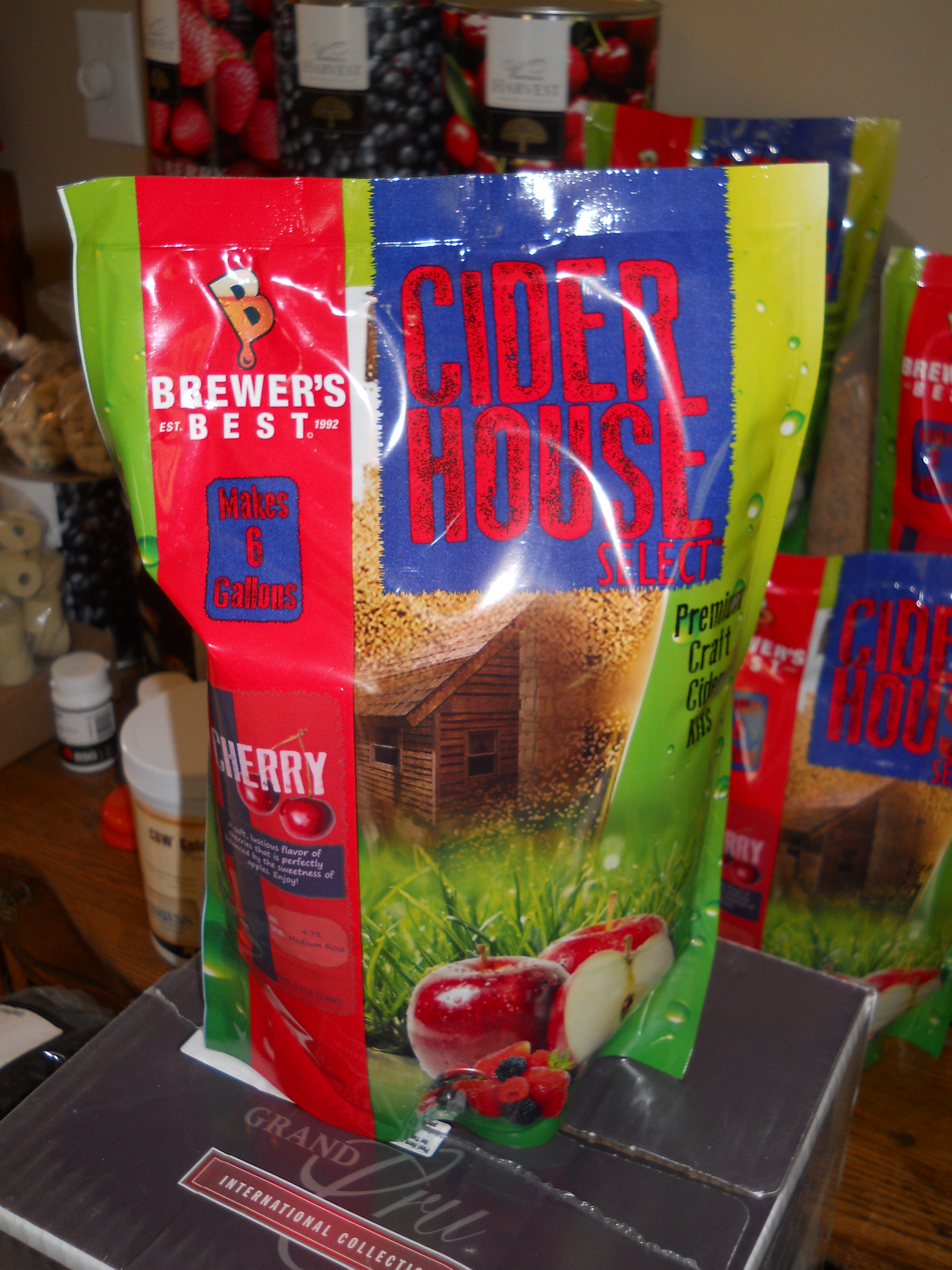 HARD CIDER KIT CHERRY APPLE CIDER HOUSE SELECT BREWERS BEST 5 or 6 GALLON KIT - Image 3