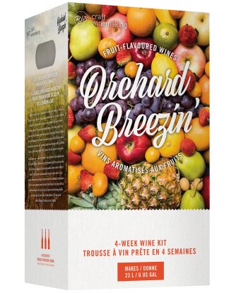 WINE KIT WILD WATERMELON 6 GAL CRU ORCHARD BREEZIN’ MIST COOLER WINE MAKING KIT