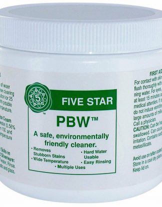 PBW 1 LB CLEANSER POWDERED BREWERY WASH - WHISKEY STILL CARBON - FACTORY PACKED