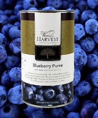 BLUEBERRY FRUIT PUREE VINTNERS HARVEST WINE BEER MEAD MOCKTAIL BASE 49oz CAN