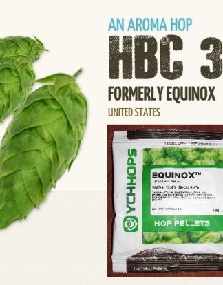 8oz EKUANOT HOPS HOP PELLETS EQUINOX HBC-366