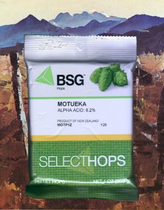 HOPS HOP PELLETS 1oz MOTUEKA NEW ZEALAND BSG NITRO PACK HOME BREWING