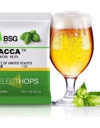HOPS HOP PELLETS AZACCA (USA) 8oz NITROGEN FRESH FOIL PACK