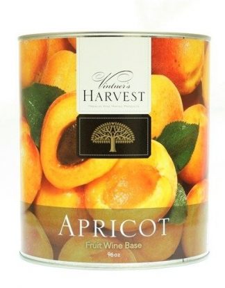 APRICOT #10 CAN Vintners Harvest Fruit Wine Base 96oz WINE KIT 3 OR 5 GAL