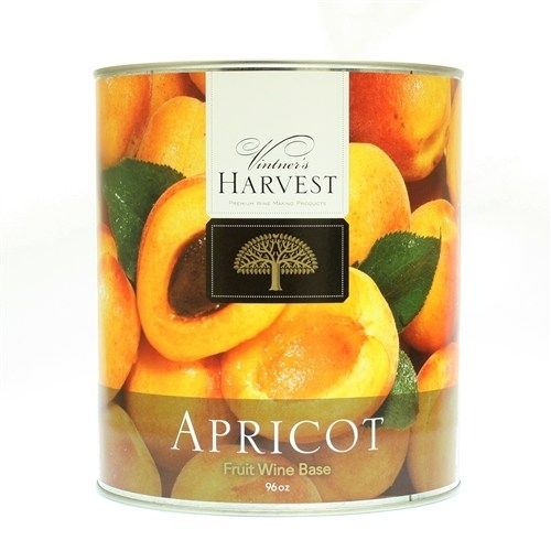 APRICOT #10 CAN Vintners Harvest Fruit Wine Base 96oz WINE KIT 3 OR 5 GAL