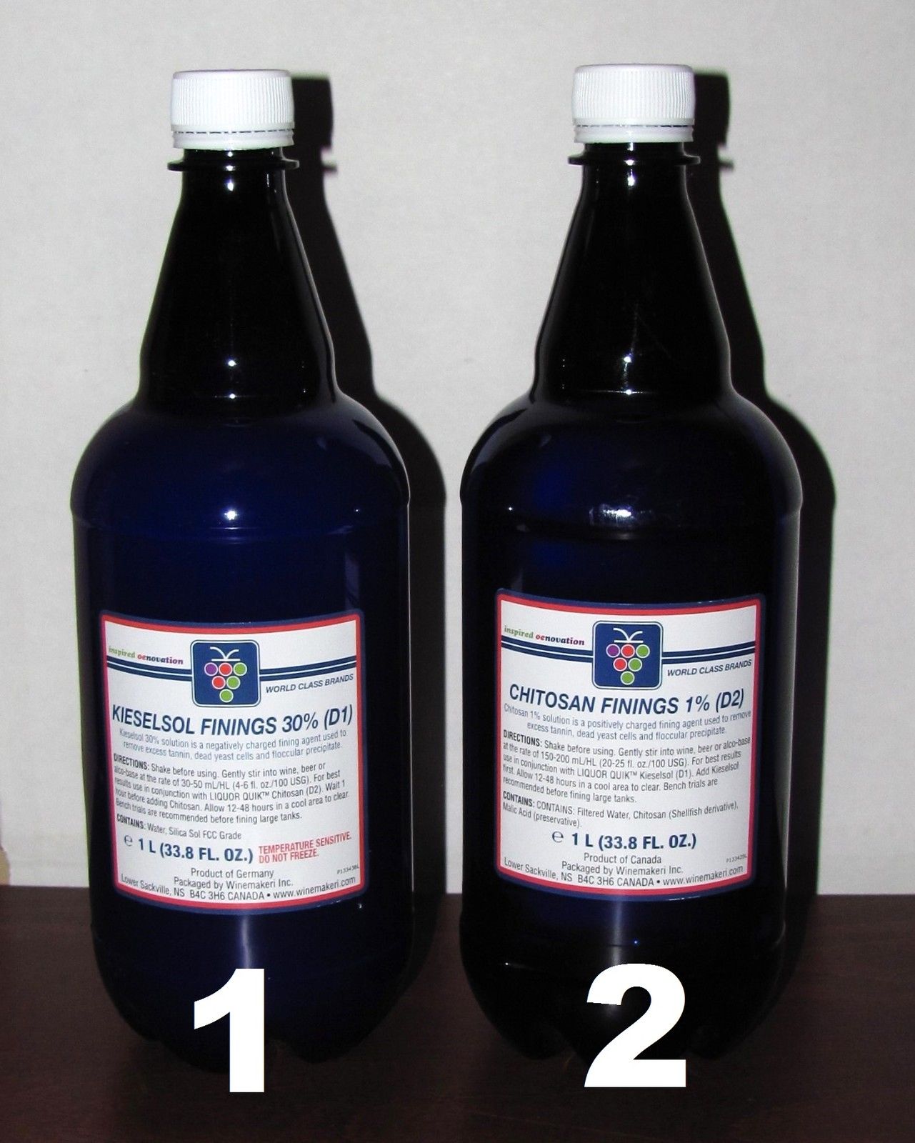 1L BOTTLE CHITOSAN WINE FINING for CRYSTAL CLEAR ALCOHOL! - Image 4