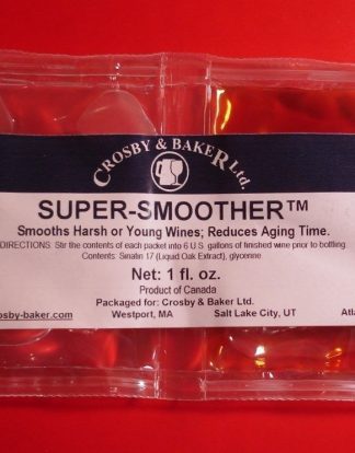 WINE CONDITIONER Super Smoother Dose Pack: LIQUID OAK + GLYCERINE
