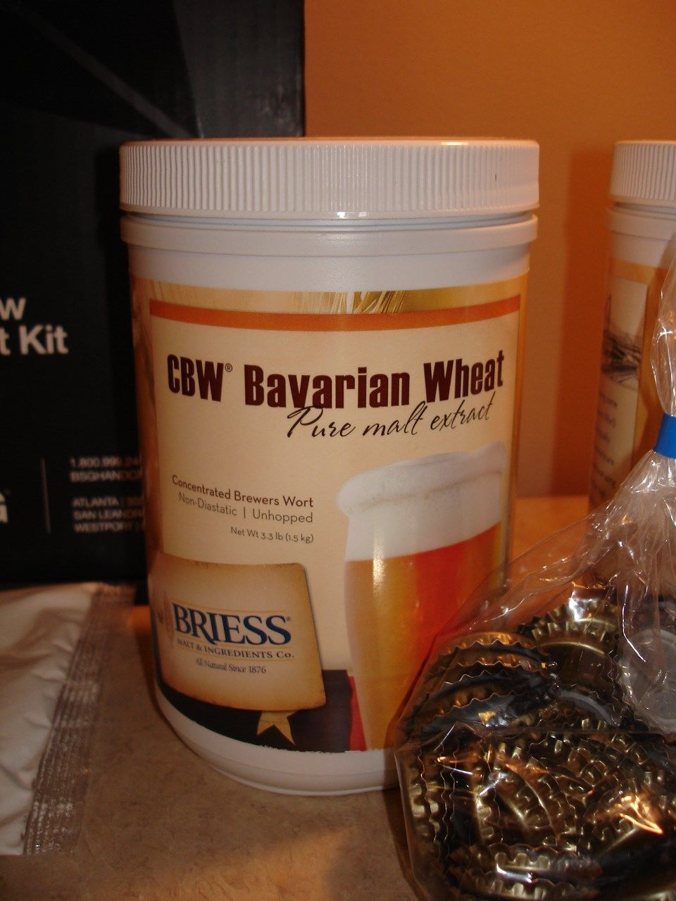 BEER MAKING KIT BSG F56 KELHIEM HEFEWEIZEN 5 GALLON HOME BREWING