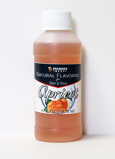 APRICOT FLAVOR BREWER'S BEST 4 oz Flavoring for Beer Wine Shine Soda Candy