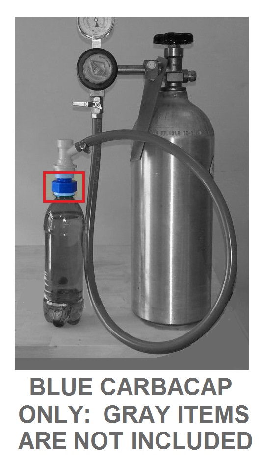 Fermzilla CarbaCap RED CARBONATION CAP Makes Fizzy Drinks - C02 Ball Valve Carbonator Coupling to Carbonate Soda Beer Tonic Champagne Cider Water Tonic - Image 4