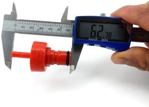 Fermzilla CarbaCap RED CARBONATION CAP Makes Fizzy Drinks - C02 Ball Valve Carbonator Coupling to Carbonate Soda Beer Tonic Champagne Cider Water Tonic - Image 10