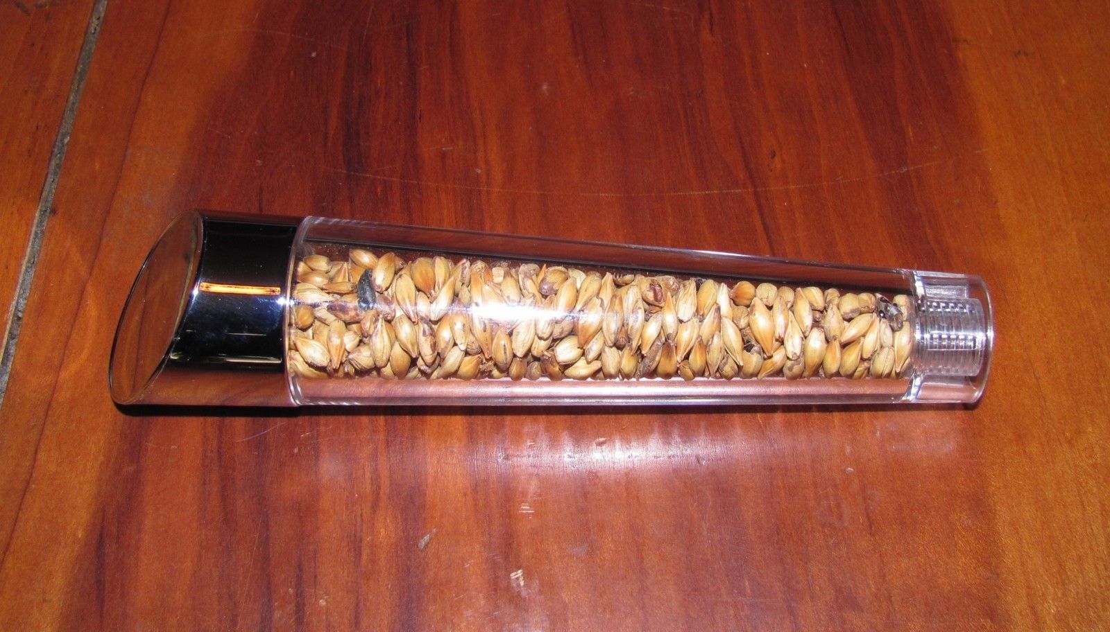 DUAL FACE BADGED SEE THRU BEER PULL FAUCET TAP HANDLE Hollow to fill with Ingredients the "BE ANYTHING BEER PULL" With Badge - Image 8