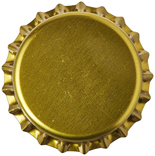 GOLD CROWNS 144PK : Crown Bottle Caps (Pack of 144) FOR SODA OR BEER