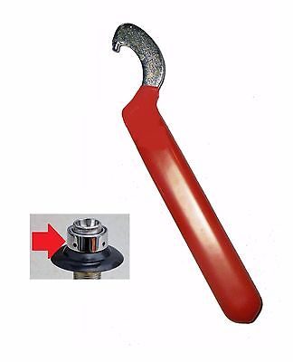 WRENCH FOR BEER FAUCET COUPLING NUT RED VINYL TOOL FOR DRAFT SHANK COUPLING RING
