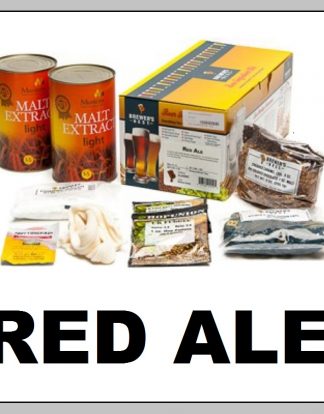 TASTY IRISH RED ALE Easy 5 Gallon Beer Brewing Ingredient Kit LDC Brewers Best 1010