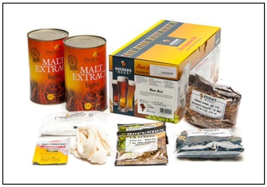 TASTY IRISH RED ALE Easy 5 Gallon Beer Brewing Ingredient Kit LDC Brewers Best 1010 - Image 8
