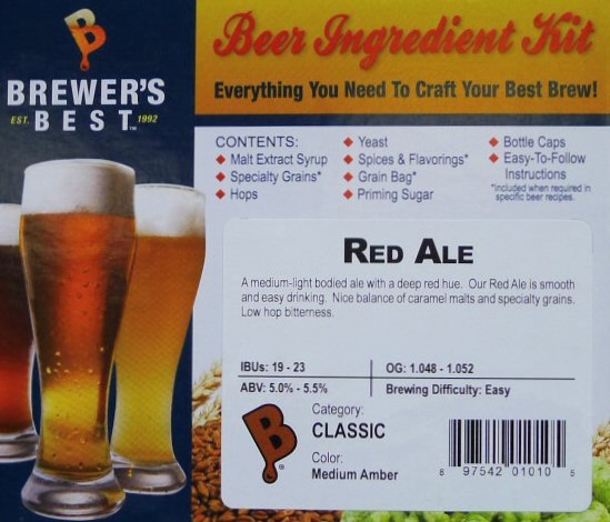 TASTY IRISH RED ALE Easy 5 Gallon Beer Brewing Ingredient Kit LDC Brewers Best 1010 - Image 6