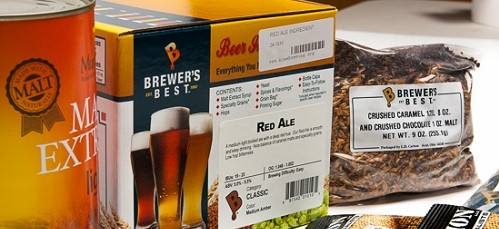 TASTY IRISH RED ALE Easy 5 Gallon Beer Brewing Ingredient Kit LDC Brewers Best 1010 - Image 2