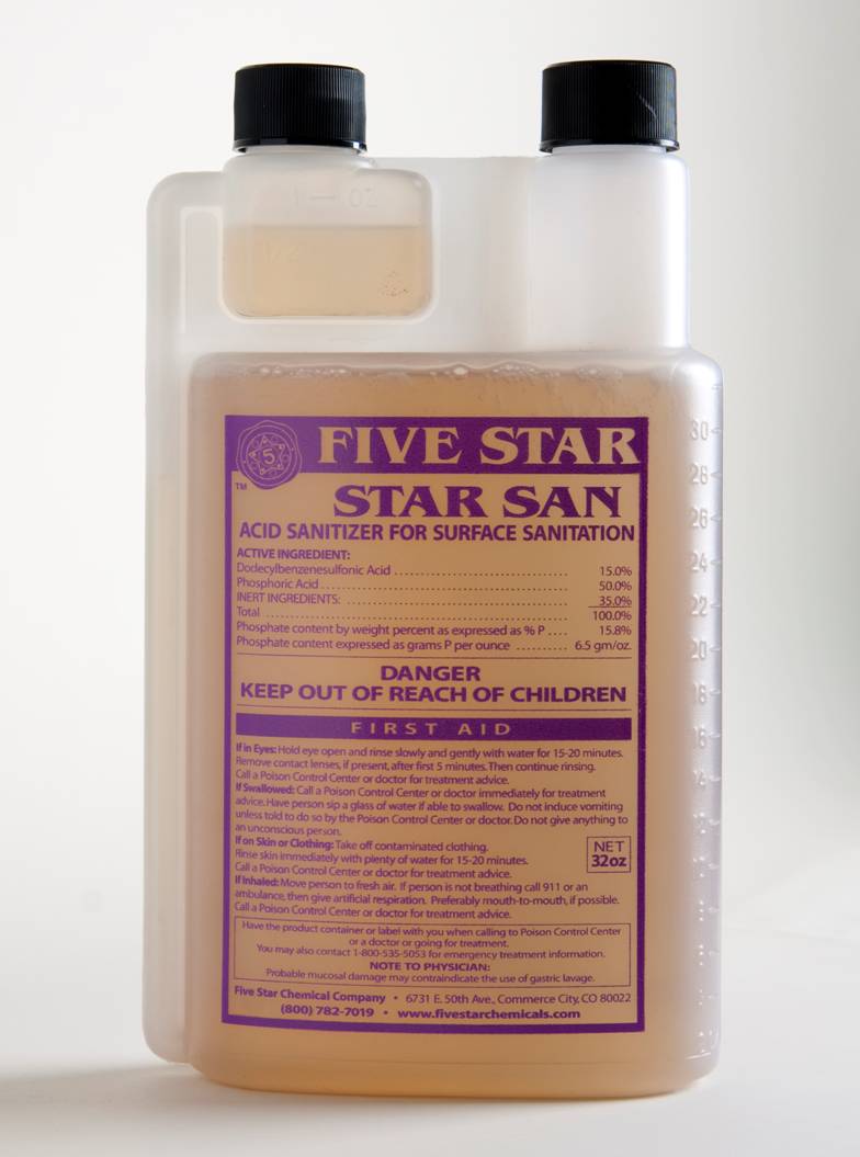 STAR SAN 32 OZ SANITIZER Starsan No Rinse Sterilizes Home Brewing Equipment QUICKLY - Image 2