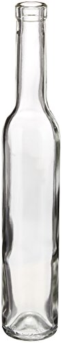 WINE BOTTLES ICE WINE CLEAR FLINT BELLISSIMA TYPE CASE OF 12 375ml SPLITS GLASS HALF BOTTLES - Image 2