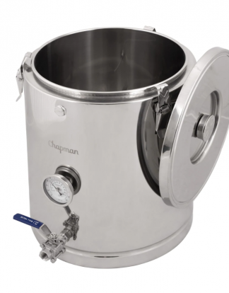 Chapman 15 Gallon ThermoBarrel Stainless Steel Mash Tun