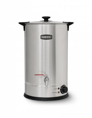 NEW MODEL EZZZ9169 Grainfather SPARGE WATER HEATER – Thermometer controlled 6.6 gallon hot water urn