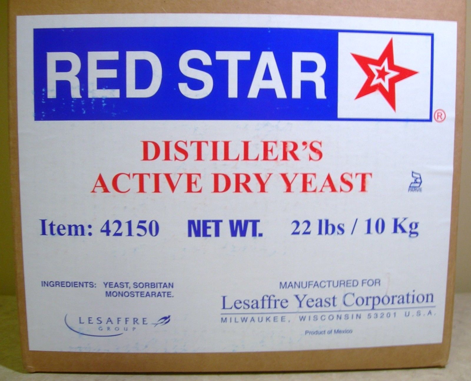 DISTILLERS YEAST 22lb BOX PACK RED STAR DADY FOR BOURBON WHISKEY VODKA MOONSHINE - Image 3