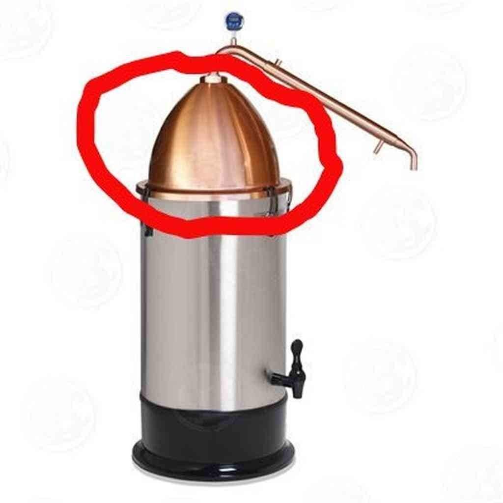 COPPERHEAD Universal Fit Copper ALEMBIC DOME TOP For Pot Still Artisan Distilling - Fits Almost All 35L Electric Boilers - Image 3