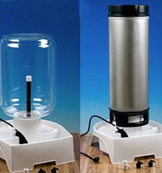 MARKS KEG AND CARBOY WASHER (MARK II) AUTOMATES WASHING AND CLEANUP