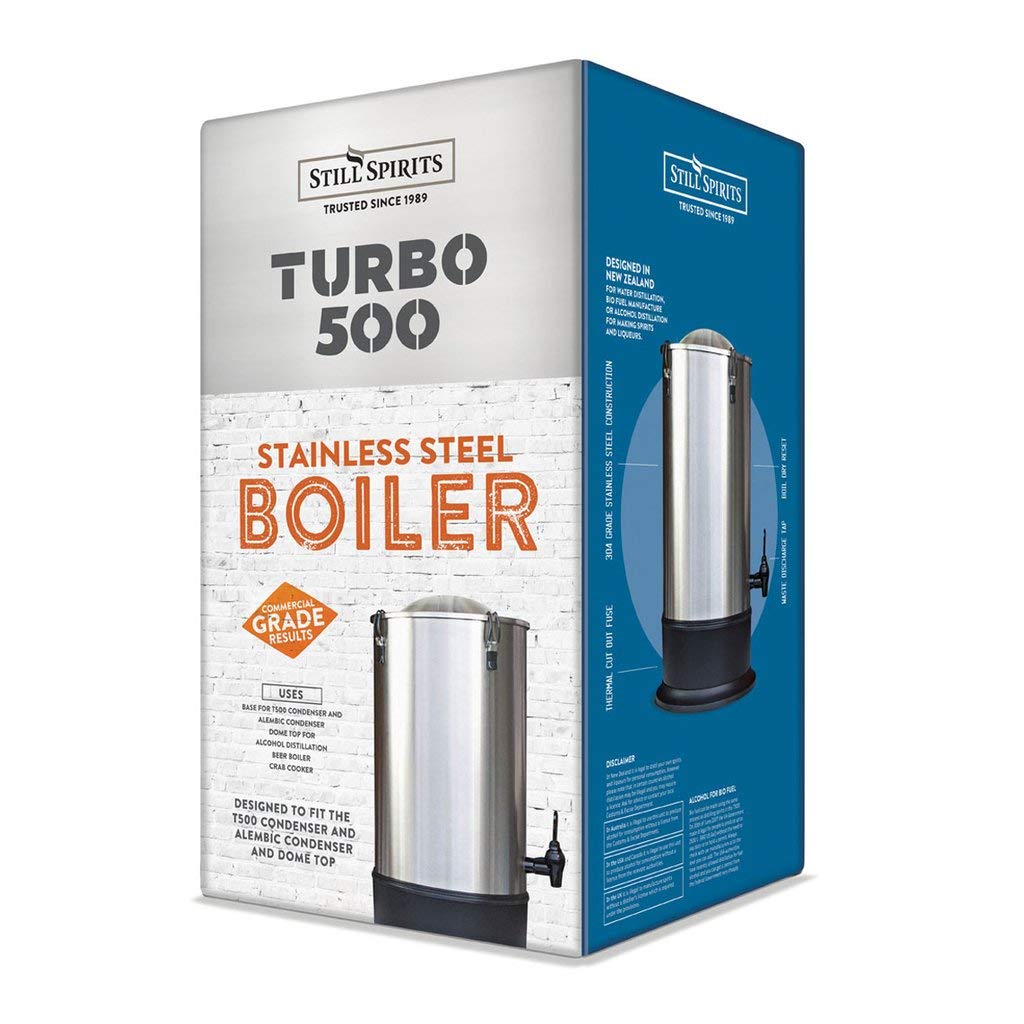 STILL SPIRITS TURBO 500 ELECTRIC BOILER 120V 5 GALLONS (JUST ADD A COLUMN)