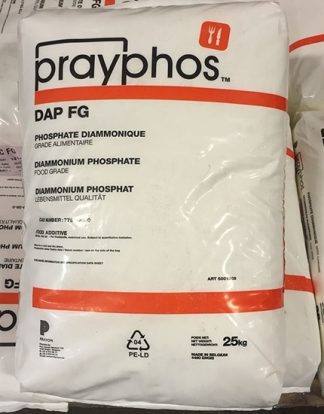 DAP DIAMMONIUM PHOSPHATE 18/46/0 55lb CHUNK in a SACK YEAST NUTRIENT ENERGIZER for Beer Wine Corn Liquor MOONSHINERS