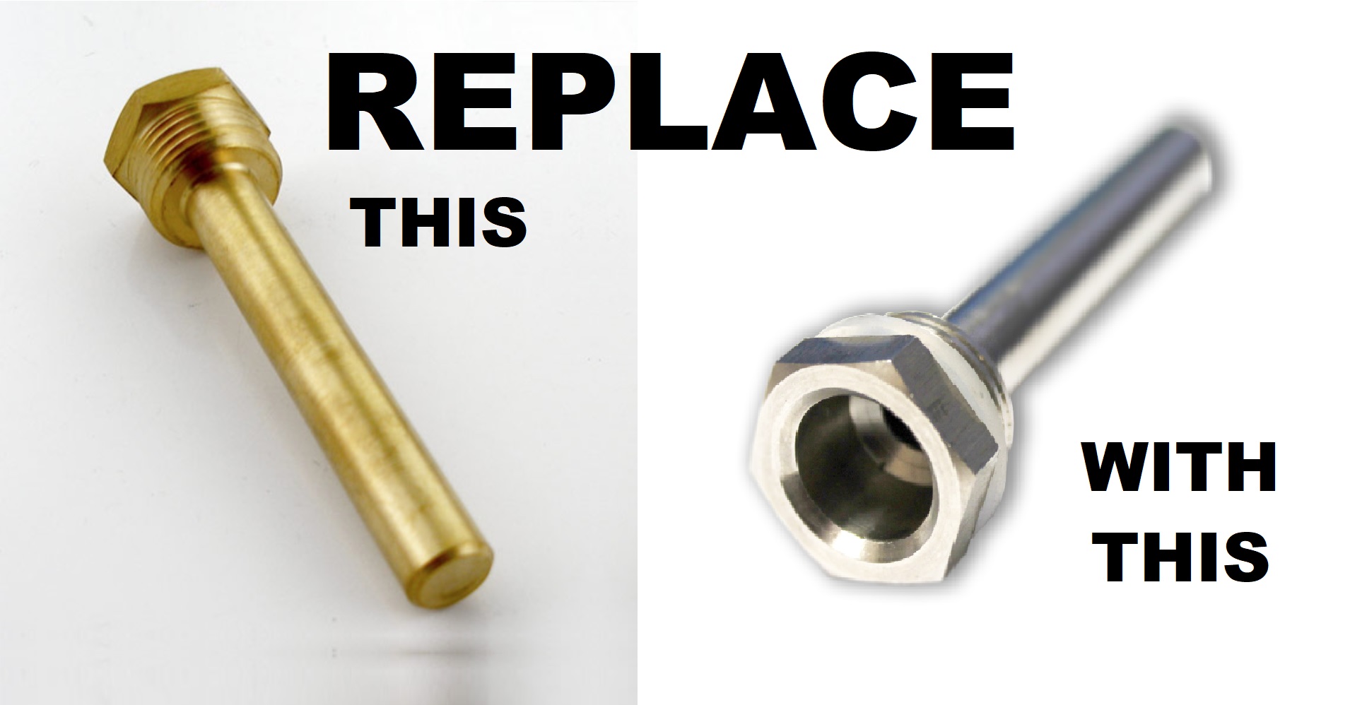 FASTFERMENT THERMOWELL STAINLESS STEEL REPLACEMENT FOR FAST FERMENT FERMENTERS - Image 5