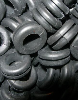 GROMMET SINGLE STANDARD 1/2"x3/8" SIZE FOR AIRLOCK OR BLOWOFF TUBE ON FERMENTER, BUCKET, OR MASON JAR LID