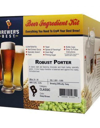 Brewer's Best Robust Porter Homebrew Beer Ingredient Kit 1031