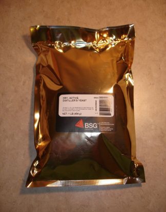 MOONSHINERS YEAST 1 POUND FOIL PACK DADY FOR HIGH PROOF WHISKEY STILL MOONSHINE
