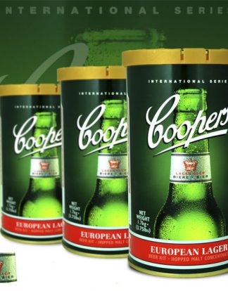 BEER KIT EURO LAGER 5 GAL BREWING INGREDIENTS /// COOPERS /// DIY EUROPEAN HOMEBREW MR