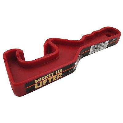 BUCKET OPENER LID LIFTER TOOL REMOVES LIDS on 3,5,6, 6.5 GALLON PLASTIC BUCKETS WITHOUT DAMAGE - Image 4