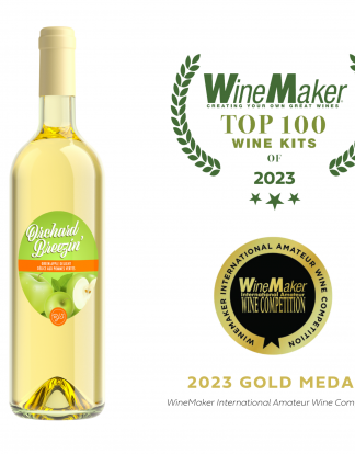 Orchard Breezing Green Apple Delight Gewürztraminer Juice Box Wine Ingredient Kit (Gewurztraminer)