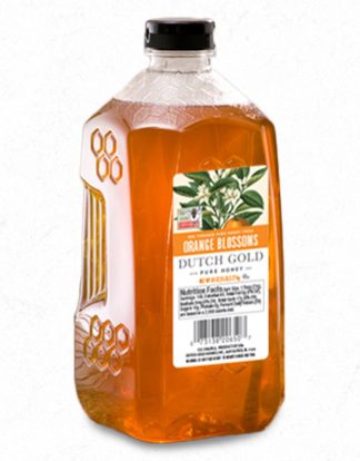ORANGE BLOSSOM HONEY 5LB Dutch Gold Pure Honey 5 Pound jar 80 Ounce Value Container