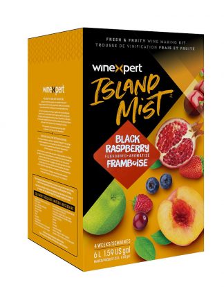 Island Mist Black Raspberry Merlot Wine Kit by Winexpert