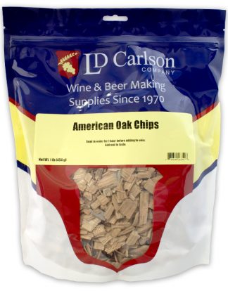 1LB LDC Packaged Light Toast American Oak Chips