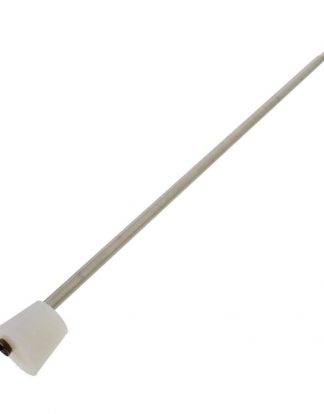 Stainless Steel Thermowell and #6 Bung Stopper for Glass Carboy Fermentation Temperature Thermometer Probe