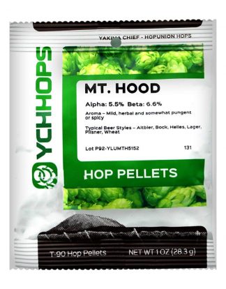 MT HOOD Hop Pellets 1oz - Perfect for Finishing