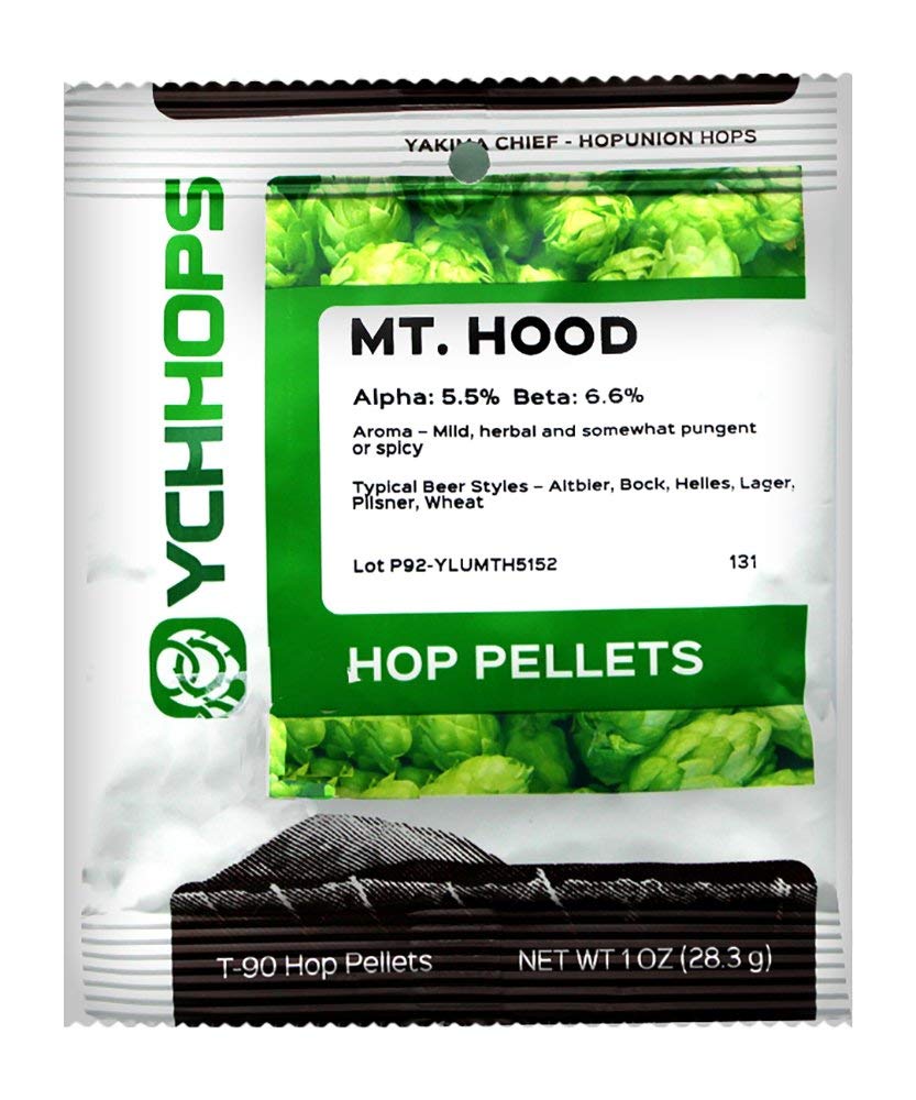 MT HOOD Hop Pellets 1oz - Perfect for Finishing