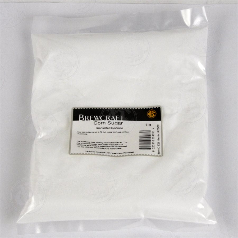 1LB CORN SUGAR DEXTROSE 1 POUND LB PRIMING SUGAR FOR WINE MAKING HOMEBREW SODA BEER - Image 2